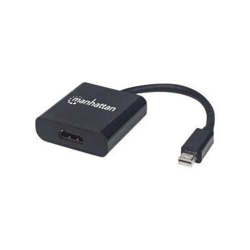 Manhattan Aktiver Mini-DisplayPort auf HDMI-Adapter, Mini-DisplayPort-Stecker auf HDMI-Buchse, 4K@60 Produktbild