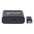 Manhattan Aktiver Mini-DisplayPort auf HDMI-Adapter, Mini-DisplayPort-Stecker auf HDMI-Buchse, 4K@60 Produktbild Additional View 4 S