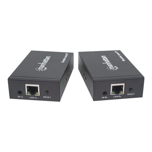Manhattan 1080p HDMI over IP Extender Kit, Extends 1080p Signal up to 120m with a Network Switch and Produktbild