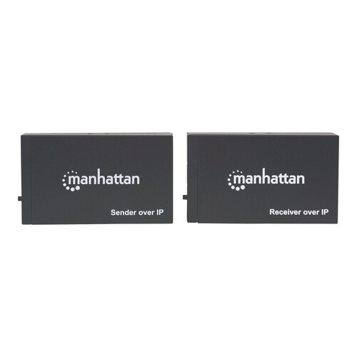 Manhattan 1080p HDMI over IP Extender Kit, Extends 1080p Signal up to 120m with a Network Switch and Produktbild Additional View 2 L