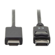 DIGITUS DisplayPort Adapterkabel, DP - HDMI Typ A Produktbild Additional View 1 S