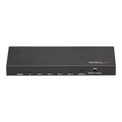 StarTech.com 4 Port HDMI Splitter - 4K 60Hz - 1x4 HDMI Verteiler Produktbild Additional View 2 L