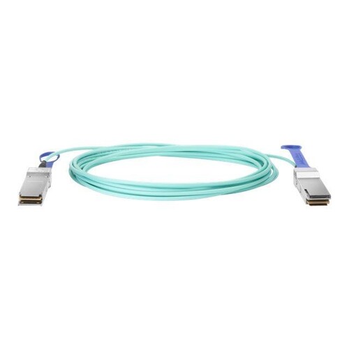 HPE Active Optical Cable - 100GBase Direktanschlusskabel Produktbild Front View L