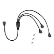 Inter-Tech Netz-Splitter - 4-poliger Stecker zu 4-poliger Stecker Produktbild