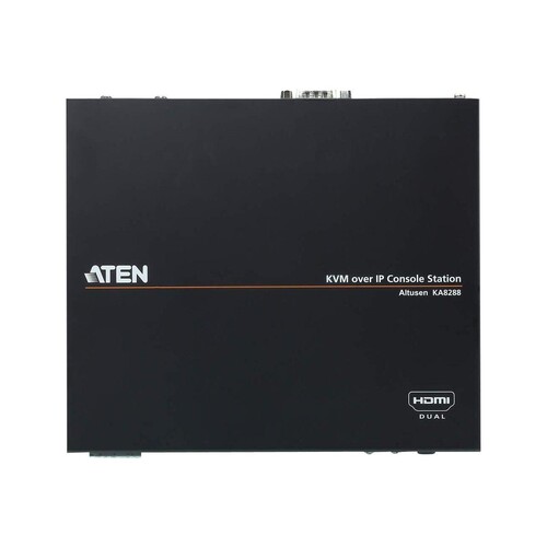 ATEN Dual HDMI KVM over IP Console Station KA8288 Produktbild Additional View 4 L