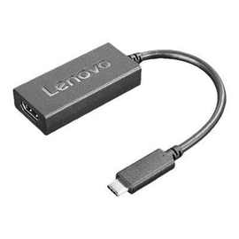 Lenovo Videoadapter - 24 pin USB-C männlich zu HDMI weiblich - 24 cm - Schwarz - unterstützt 4K 60 H Produktbild