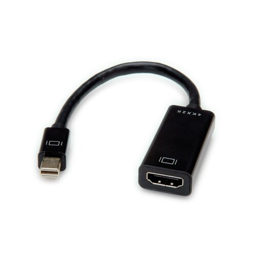 VALUE Videoadapter - Mini DisplayPort männlich zu HDMI weiblich Produktbild Additional View 1 L