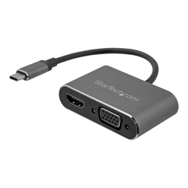 StarTech.com USB-C auf VGA und HDMI Adapter - Aluminium Produktbild