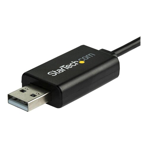StarTech.com 1,8 m Cisco Console Cable USB to RJ45- Rollover Kabel - Windows, Mac und Linux - St/St Produktbild Additional View 1 L