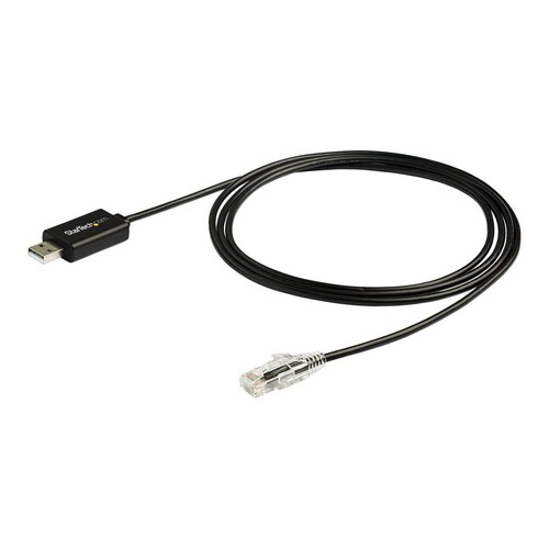 StarTech.com 1,8 m Cisco Console Cable USB to RJ45- Rollover Kabel - Windows, Mac und Linux - St/St Produktbild Additional View 3 L