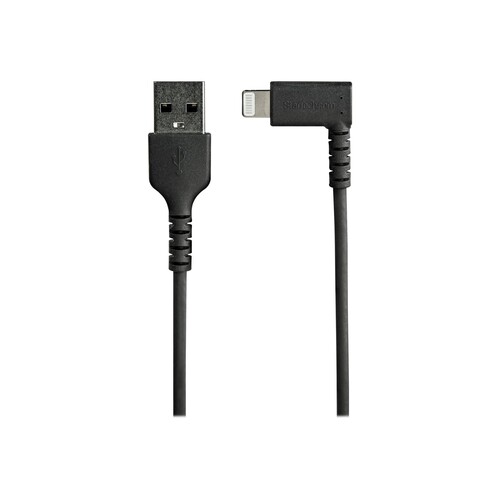 StarTech.com 1m USB-A auf Lightning-Kabel - 90° rechtwinkliges USB Typ-A auf Ladekabel - Synchronisa Produktbild Additional View 1 L