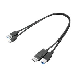 Lenovo Dual Head - Display / USB Kabelset - USB Typ A, DisplayPort (M) Produktbild
