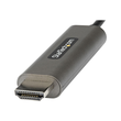 StarTech.com 3m USB-C auf HDMI Kabel 4K 60Hz mit HDR10 - Ultra HD Video Adapter Kabel - DP 1.4 Alt M Produktbild Additional View 2 S