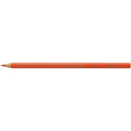 Farbstift mit Noppen COLOUR GRIP dreikant kadmiumorange dunkel Faber Castell 112415 Produktbild