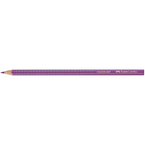 Farbstift mit Noppen COLOUR GRIP dreikant karmoisin Faber Castell 112434 Produktbild