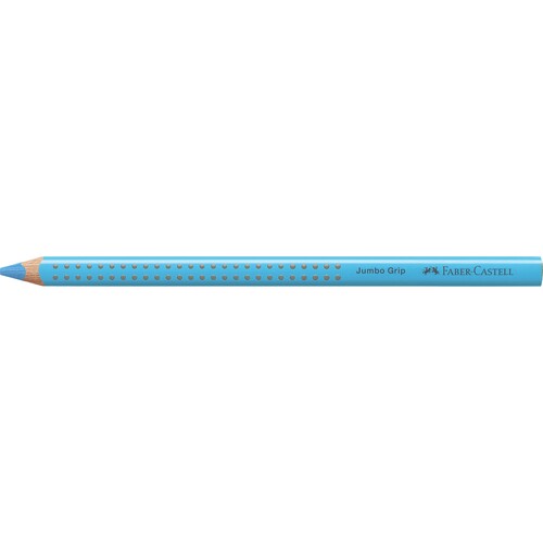 Farbstift mit Noppen JUMBO GRIP dreikant indanthrenblau Faber Castell 110947 Produktbild Front View L