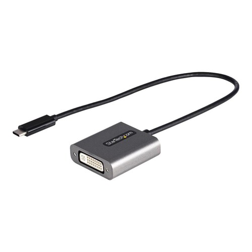 StarTech.com USB-C auf DVI Adapter - 1920x1200p - USB-C zu DVI-D - USB-C Dongle - USB Typ C auf DVI Produktbild