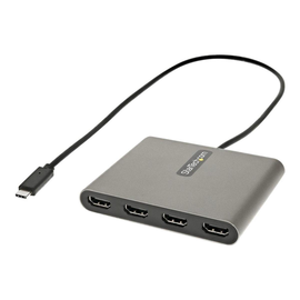 StarTech.com USB-C auf 4x HDMI Adapter - Externe Video- und Grafikkarte - USB Type-C auf Quad HDMI D Produktbild