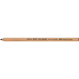 Künstlerstift PITT OIL BASE Farbe 199 schwarz hard Faber Castell 112604 Produktbild
