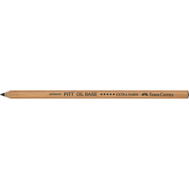 Künstlerstift PITT OIL BASE Farbe 199 schwarz extra hard Faber Castell 112605 Produktbild