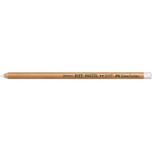 Weißkreidestift PITT MONOCHROME medium Faber Castell 112201 Produktbild Front View L