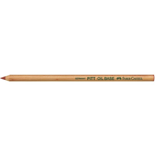 Künstlerstift PITT OIL BASE Farbe 188 rötel fetthaltig Faber Castell 112920 Produktbild Front View L