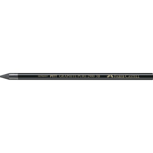Graphitstift PITT MONOCHROME GRAPHITE PURE 3B Faber Castell 117303 Produktbild Front View L