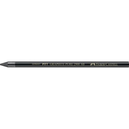 Graphitstift PITT MONOCHROME GRAPHITE PURE 6B Faber Castell 117307 Produktbild Front View L