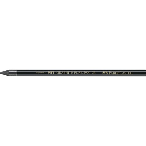 Graphitstift PITT MONOCHROME GRAPHITE PURE 9B Faber Castell 117309 Produktbild Front View L