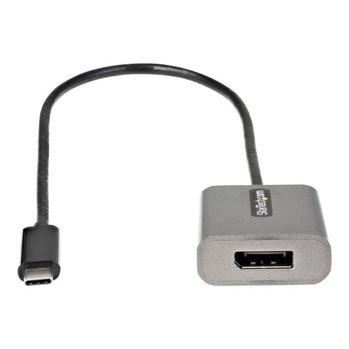 StarTech.com USB-C auf DisplayPort Adapter - 8K/4K 60Hz USB-C zu DisplayPort 1.4-Adapter Dongle - US Produktbild Additional View 1 L