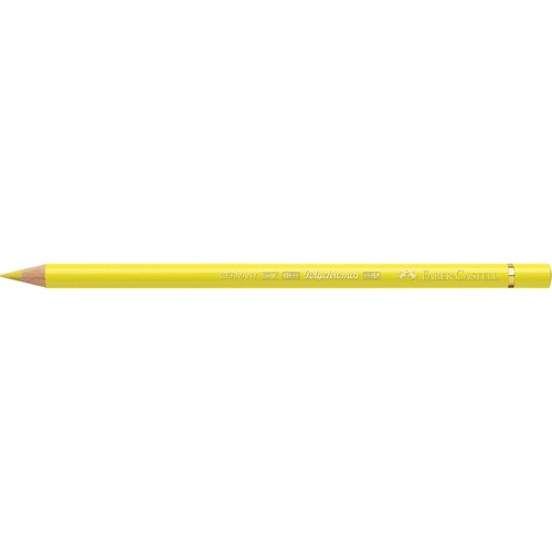 Künstlerfarbstift POLYCHROMOS 9201-104 lichtgelb lasierend Faber Castell 110104 Produktbild Front View L