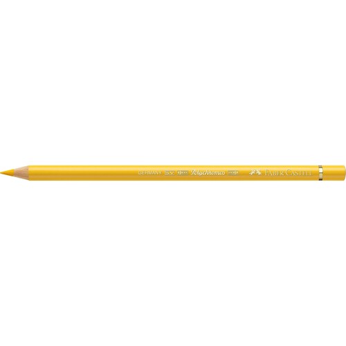 Künstlerfarbstift POLYCHROMOS 9201-108 kadmiumgelb dunkel Faber Castell 110108 Produktbild Front View L