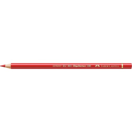 Künstlerfarbstift POLYCHROMOS 9201-118 scharlachrot Faber Castell 110118 Produktbild Front View L