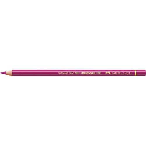 Künstlerfarbstift POLYCHROMOS 9201-125 purpurrosa mittel Faber Castell 110125 Produktbild Front View L