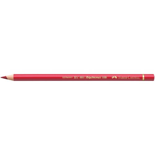 Künstlerfarbstift POLYCHROMOS 9201-126 permanentkarmin Faber Castell 110126 Produktbild Front View L