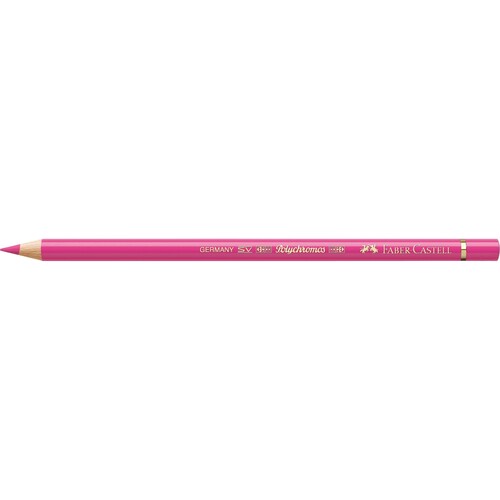 Künstlerfarbstift POLYCHROMOS 9201-128 purpurrosa hell Faber Castell 110128 Produktbild Front View L