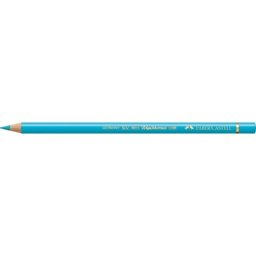 Künstlerfarbstift POLYCHROMOS 9201-154 kobalttürkis hell Faber Castell 110154 Produktbild Front View L