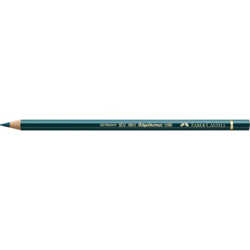 Künstlerfarbstift POLYCHROMOS 9201-158 kobaltgrün tief Faber Castell 110158 Produktbild Front View L