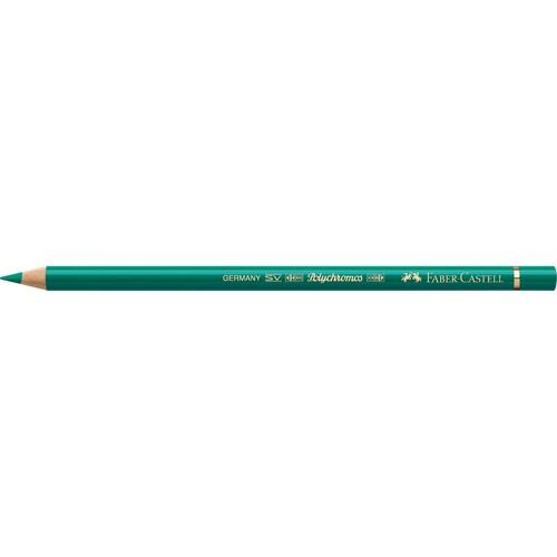 Künstlerfarbstift POLYCHROMOS 9201-161 phthalogrün Faber Castell 110161 Produktbild Front View L