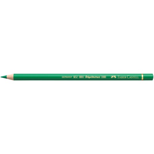 Künstlerfarbstift POLYCHROMOS 9201-163 smaragdgrün Faber Castell 110163 Produktbild Front View L