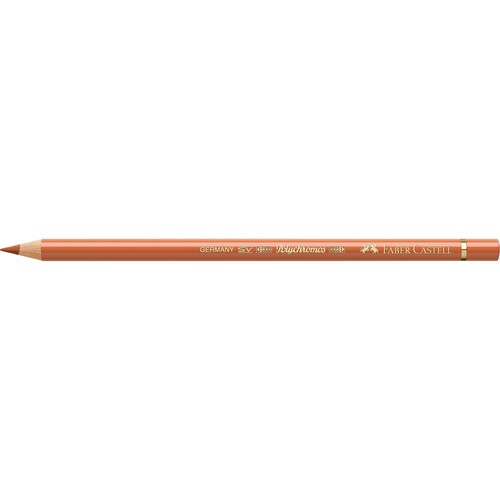 Künstlerfarbstift POLYCHROMOS 9201-187 ocker gebrannt Faber Castell 110187 Produktbild Front View L