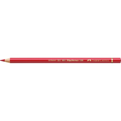 Künstlerfarbstift POLYCHROMOS 9201-223 tiefrot Faber Castell 110223 Produktbild Front View L