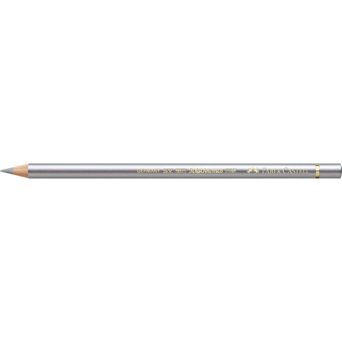 Künstlerfarbstift POLYCHROMOS 9201-251 silber Faber Castell 110251 Produktbild Front View L