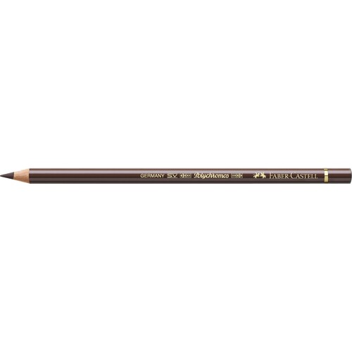 Künstlerfarbstift POLYCHROMOS 9201-280 umbra gebrannt Faber Castell 110280 Produktbild Front View L