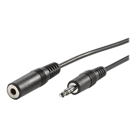 VALUE Secomp VALUE - Audiokabel - mini-phone stereo 3.5 mm männlich zu mini-phone stereo 3.5 mm weib Produktbild