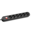 Bachmann SMART - Steckdosenleiste - Ausgangsanschlüsse: 6 (CEE 7/4) Produktbild Additional View 1 S