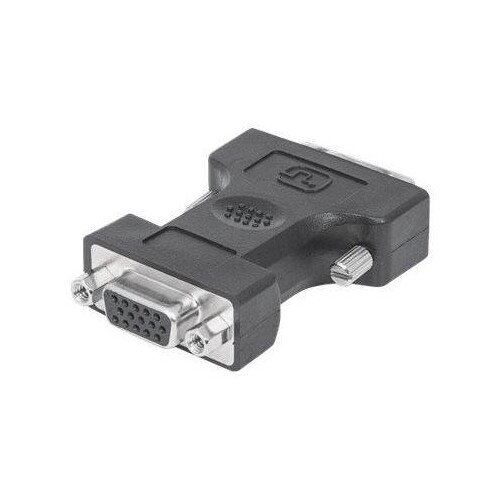 Manhattan DVI-I to VGA HD15 Adapter, Dual Link, Male to Female, Digital Video Adapter, Shielded, Com Produktbild Additional View 2 L