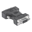 Manhattan DVI-I to VGA HD15 Adapter, Dual Link, Male to Female, Digital Video Adapter, Shielded, Com Produktbild Additional View 3 S
