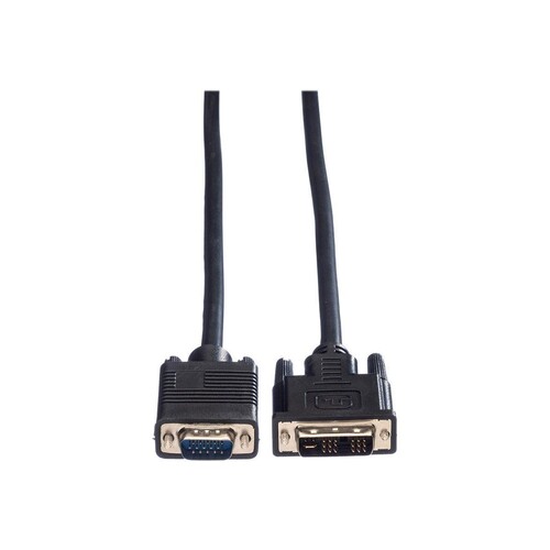 VALUE Videokabel - HD-15 (VGA) (M) zu DVI-A (M) Produktbild Additional View 1 L