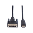 VALUE Secomp VALUE - Adapterkabel - DVI-D männlich zu HDMI männlich Produktbild Additional View 2 S